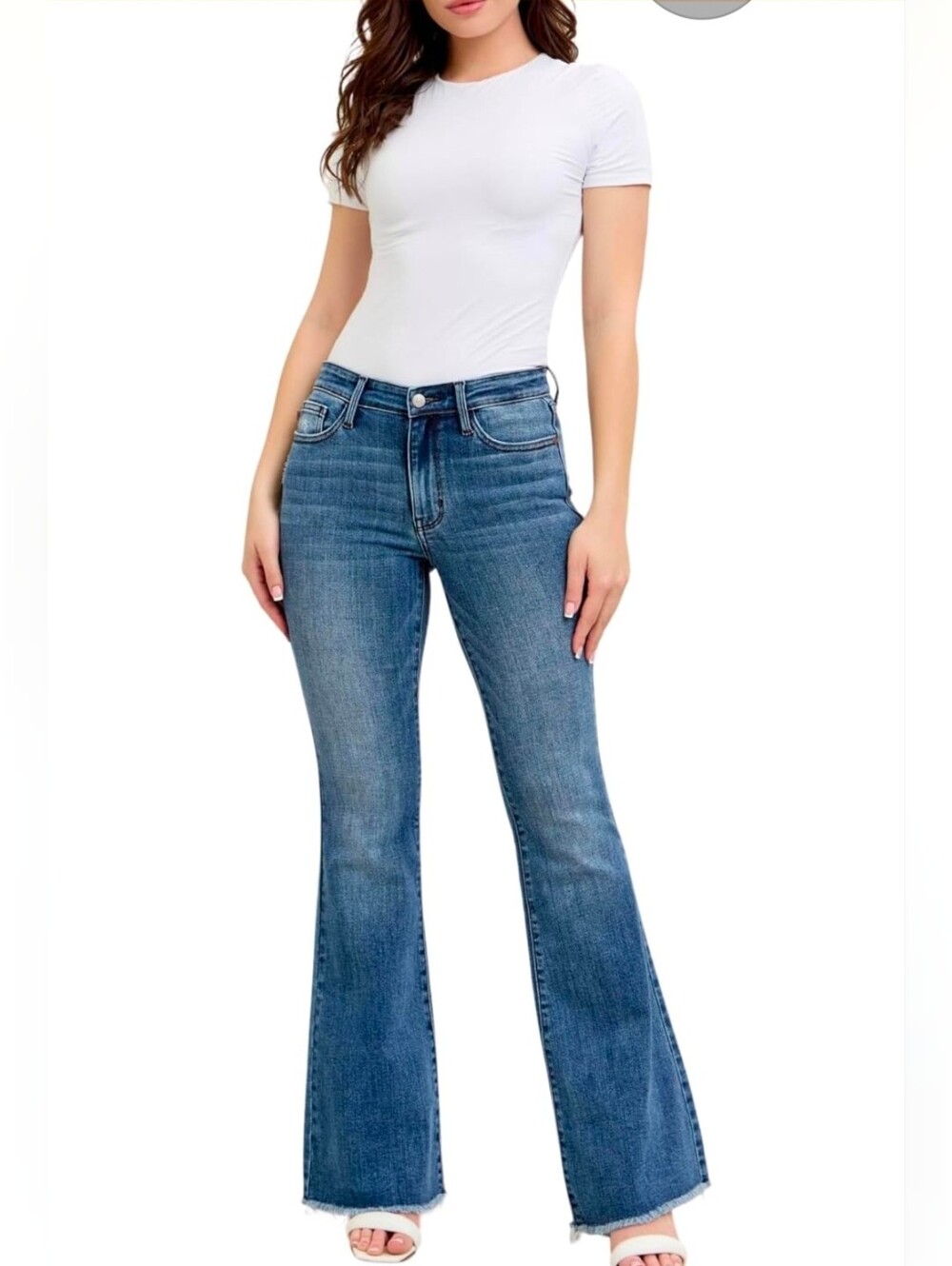 Judy Blue Not My First Rodeo Flare Jeans